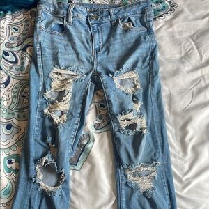 AE Ripped Jeggings